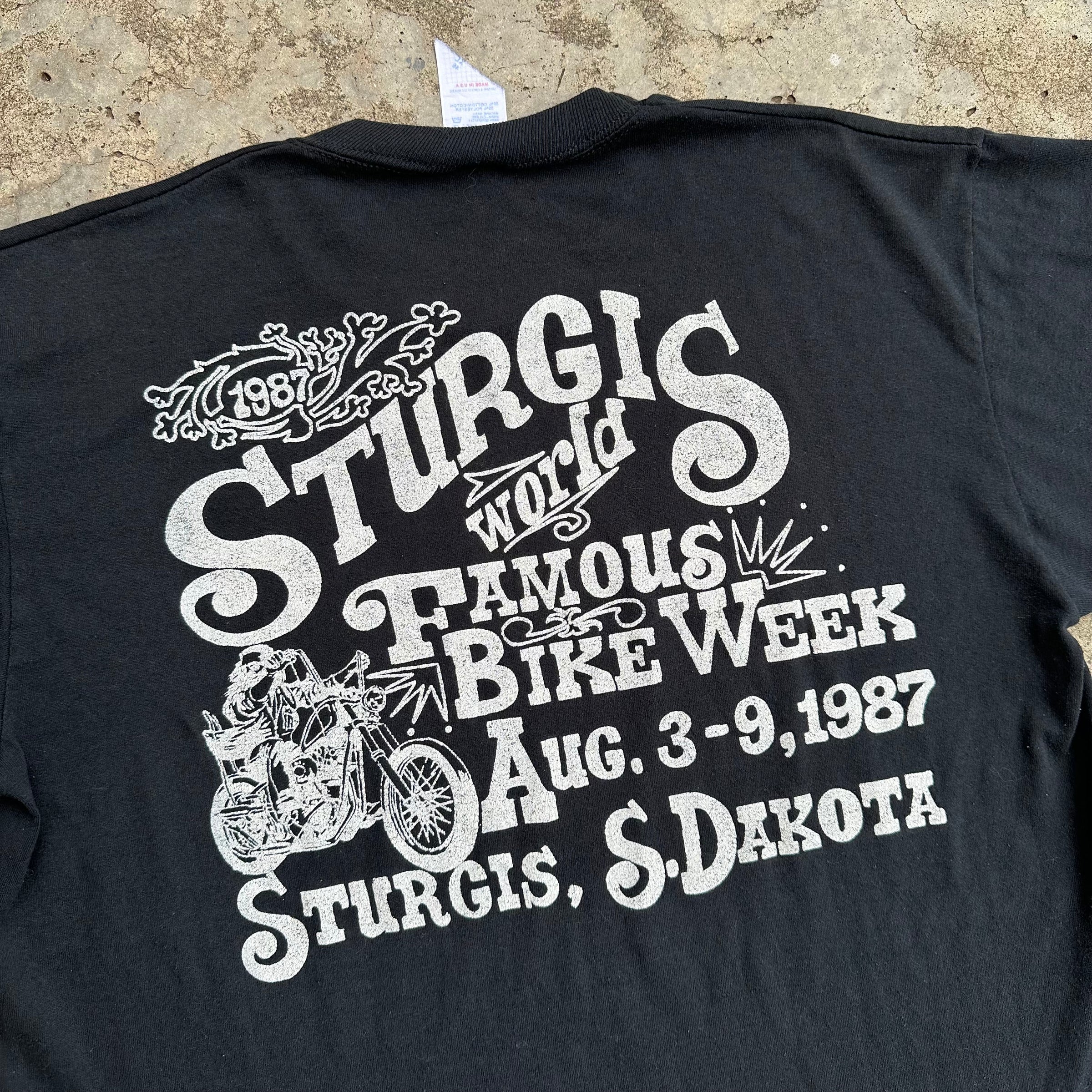 1987 Sturgis Bike Week T-Shirt Large