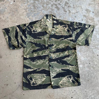 1960’s Modified Okinawa Tiger Stripe Shirt A-S