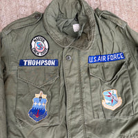 1970’s Patched USAF M-65 Field Jacket Small Regular