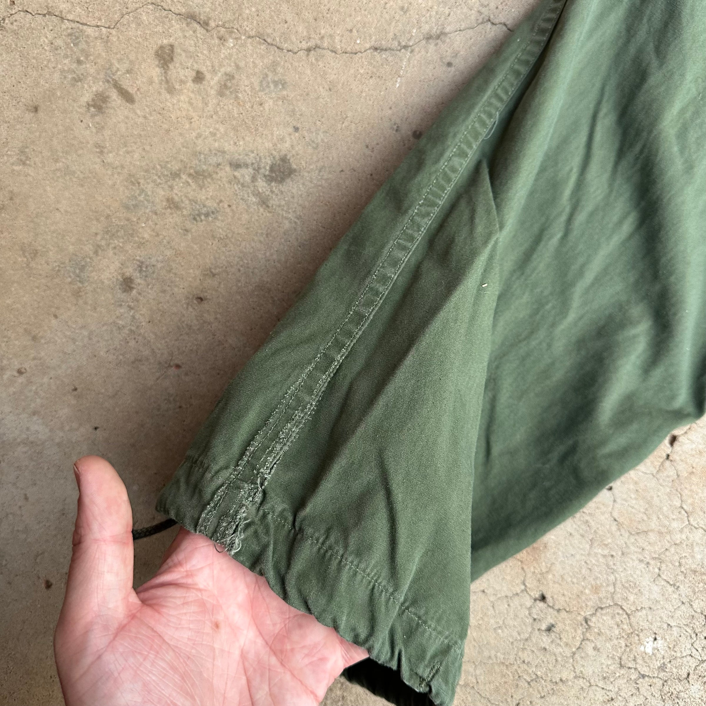 1960’s Vietnam War Second Pattern Poplin Jungle Pants Small Long