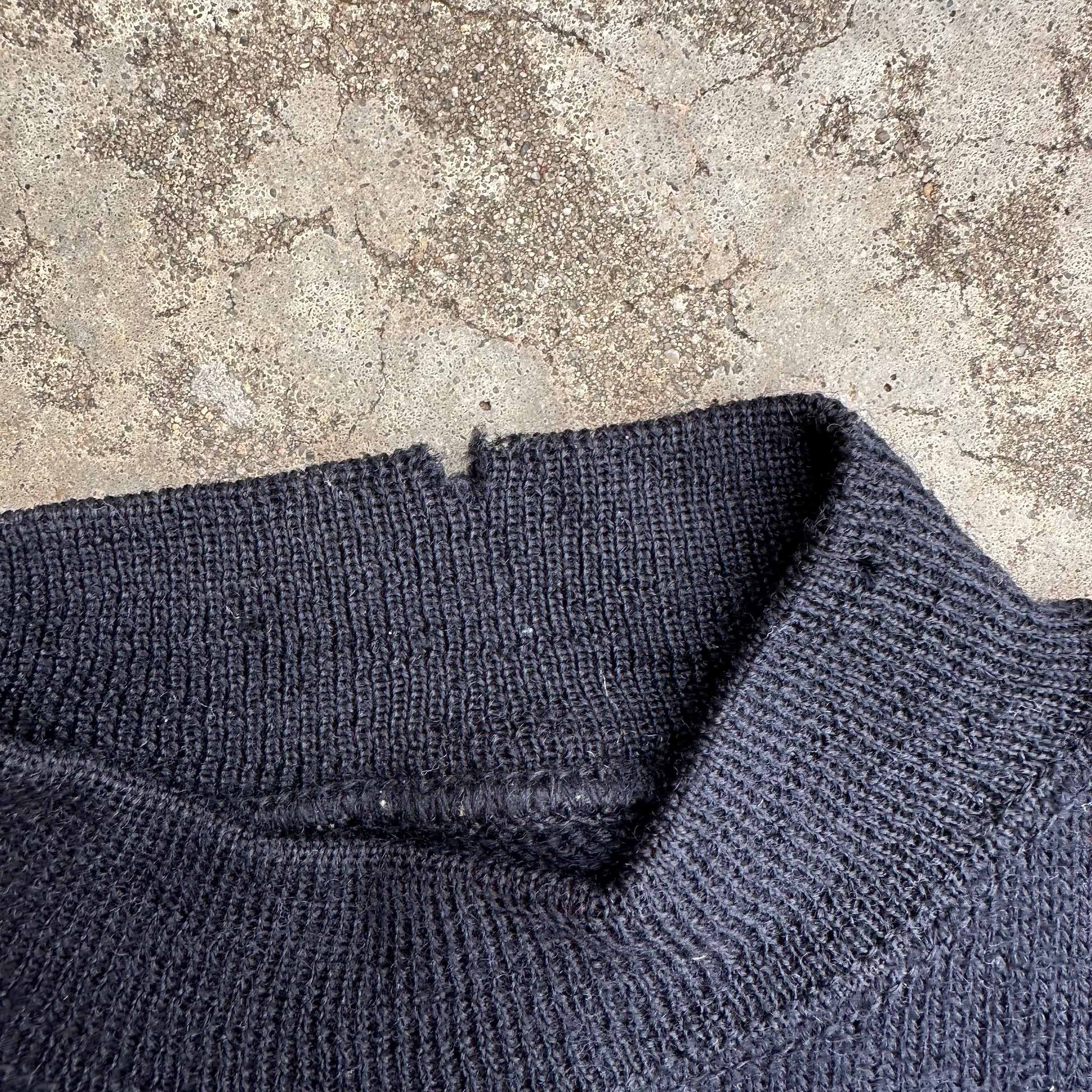 1940’s WWII USN Deck Sweater XS