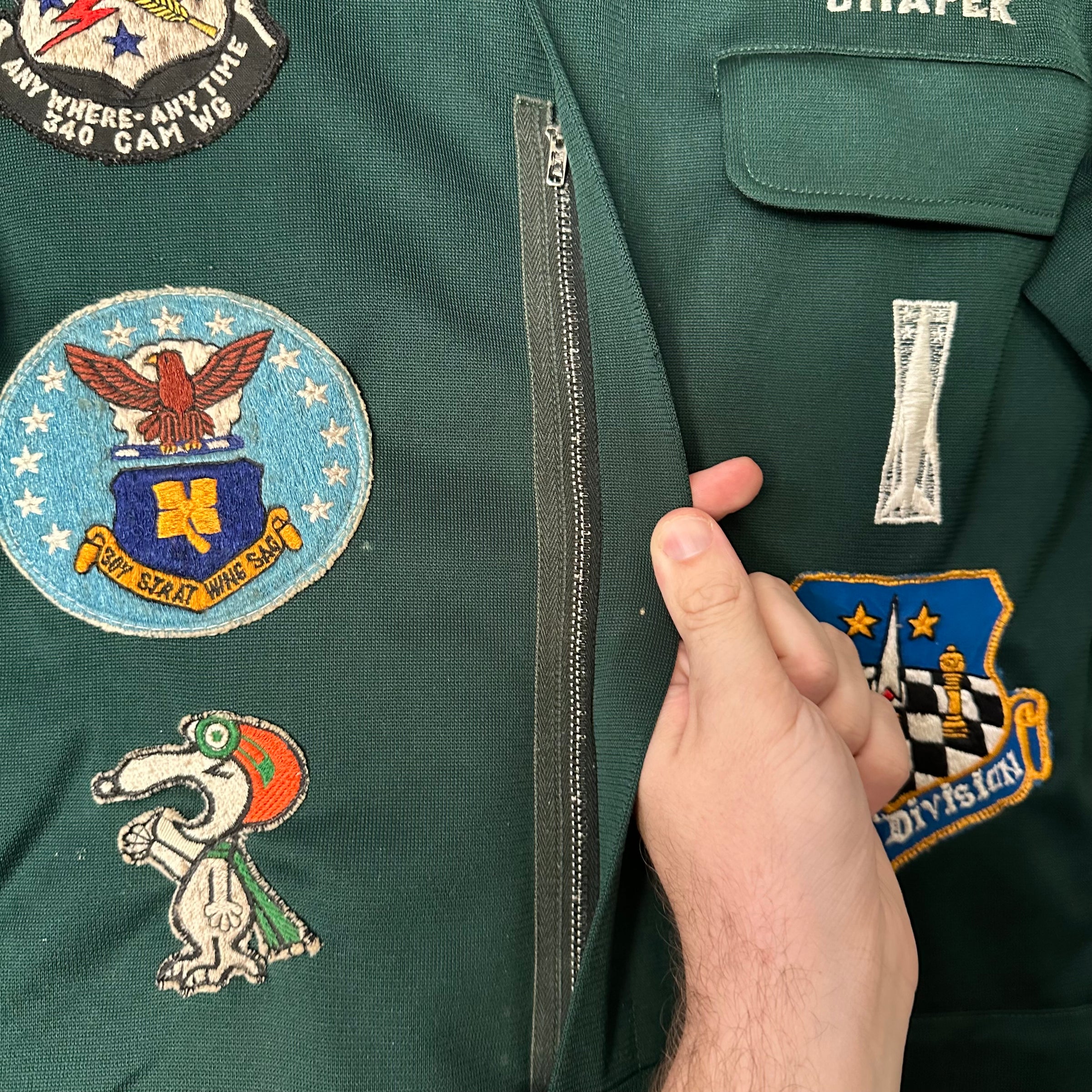 1970’s Vietnam War Thai Made USAF 17th Air Squadron Party Suit
