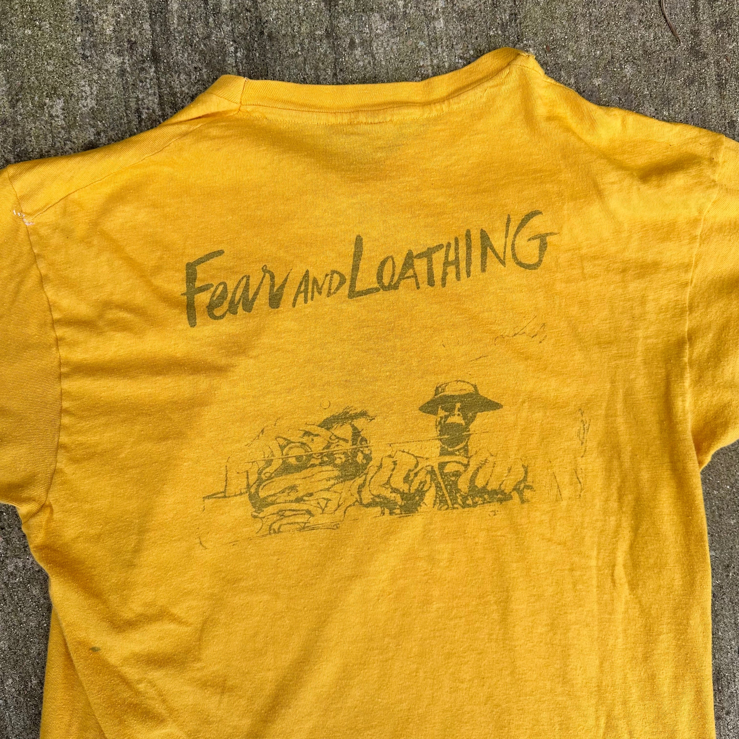 1970’s Fear and Loathing Hunter S Thompson Fraternity T-Shirt Small