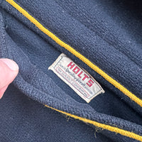 1950’s Black and Yellow Reversible Wool/Satin Varsity Jacket Large