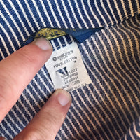 1970’s OshKosh Hickory Stripe Chore Coat Size 50R