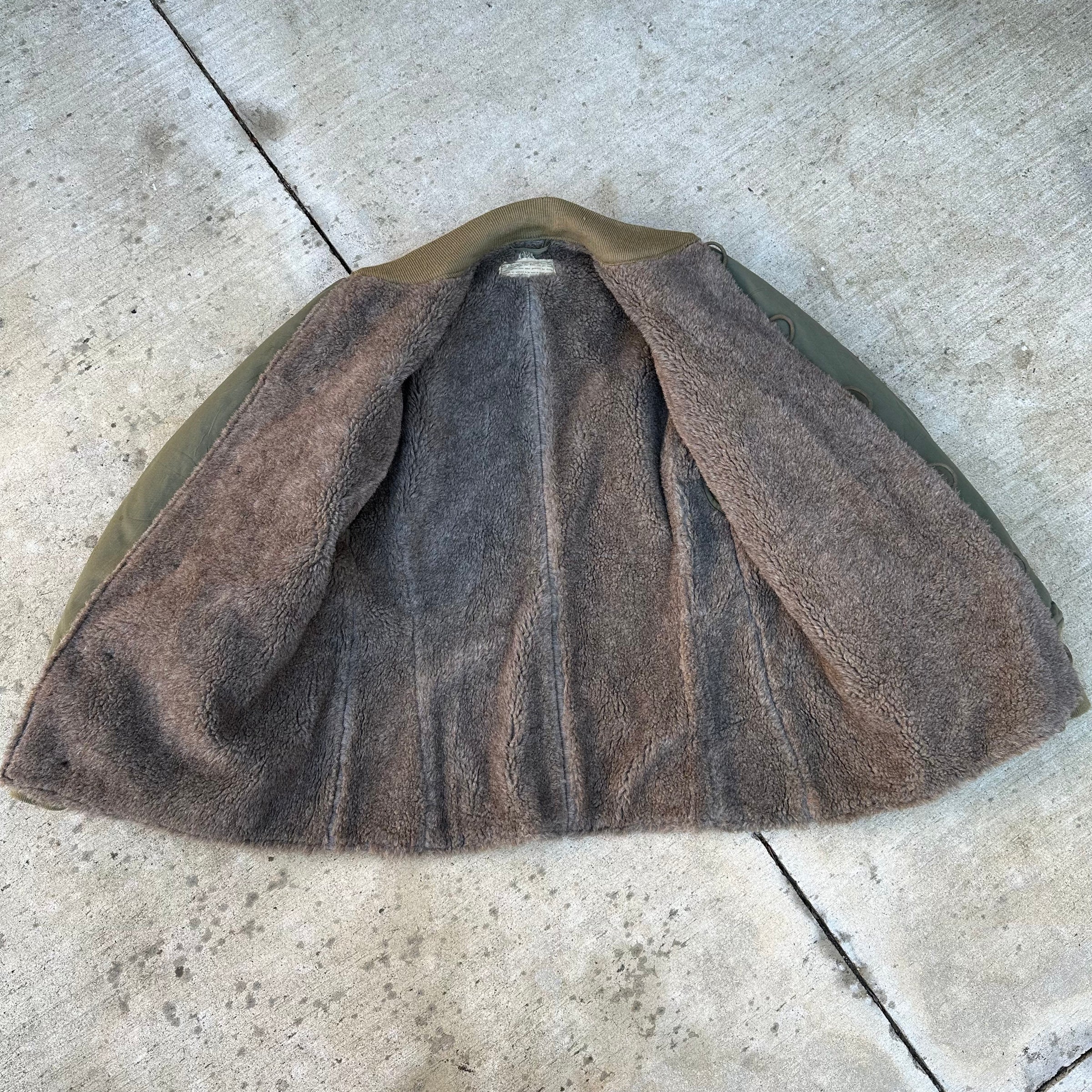 1940’s WWII M-43 Pile Liner Jacket 38L