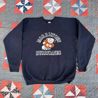 1990’s Morrison Hurricanes Black Raglan Crewneck Sweatshirt XL