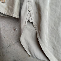 1950’s/60’s Stur-Dee Twist Twill Khaki Work Shirt Large