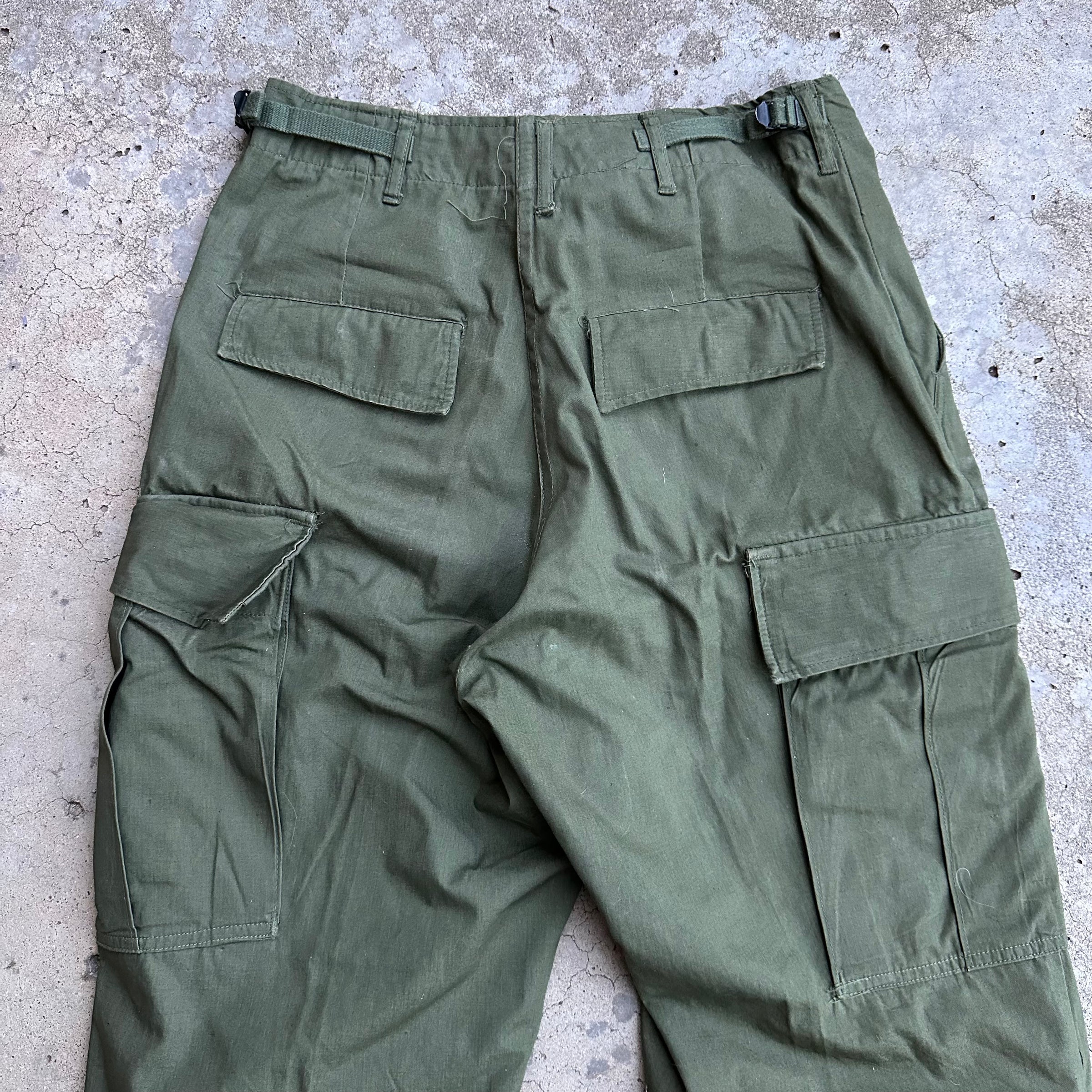 1960’s Near Mint Poplin Jungle Trousers Medium Regular