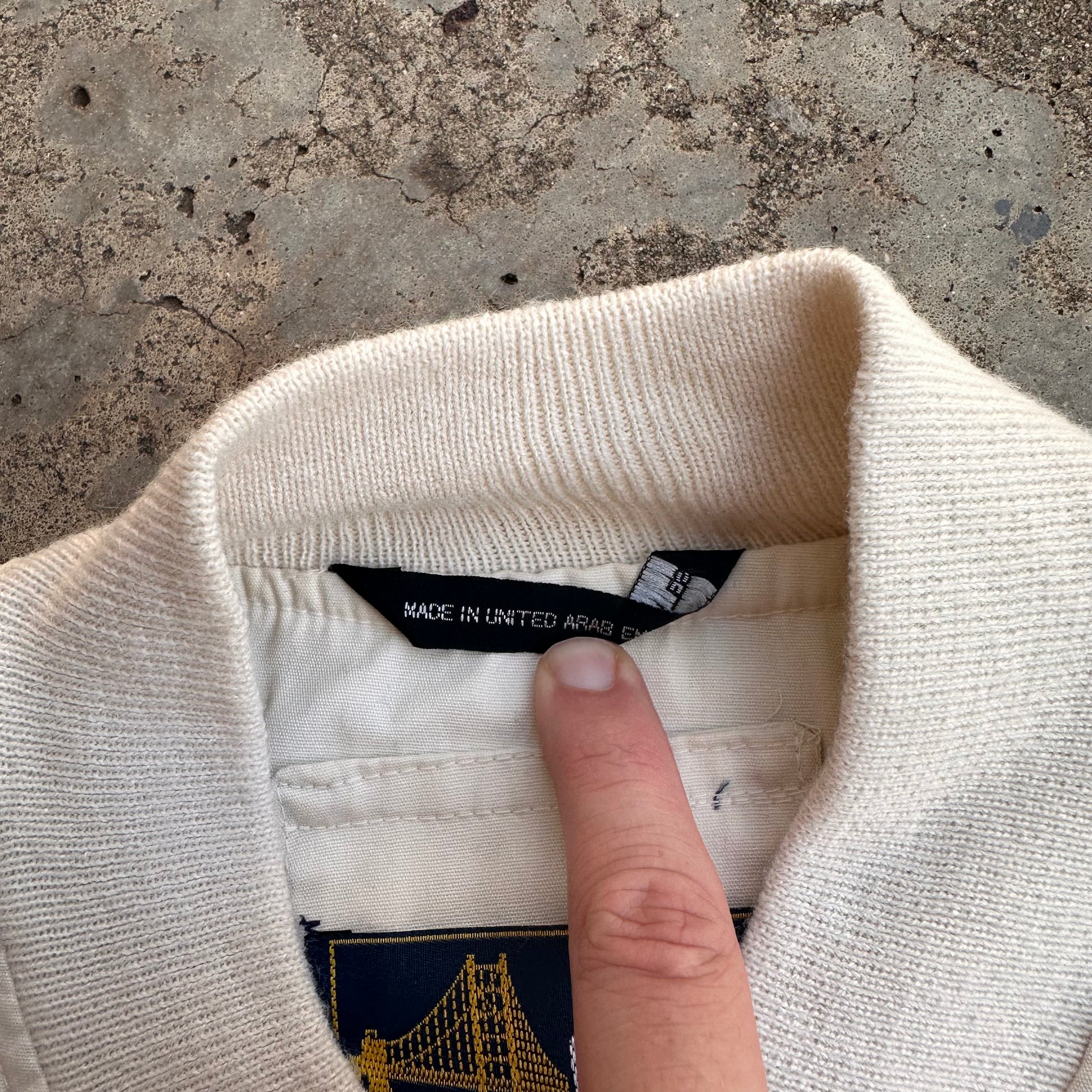 1990’s/Y2K Derby San Francisco Lightweight Jacket Large 24” Chest