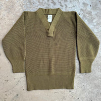 1940’s WWII Deadstock US Army V-Neck Sweater Size 42