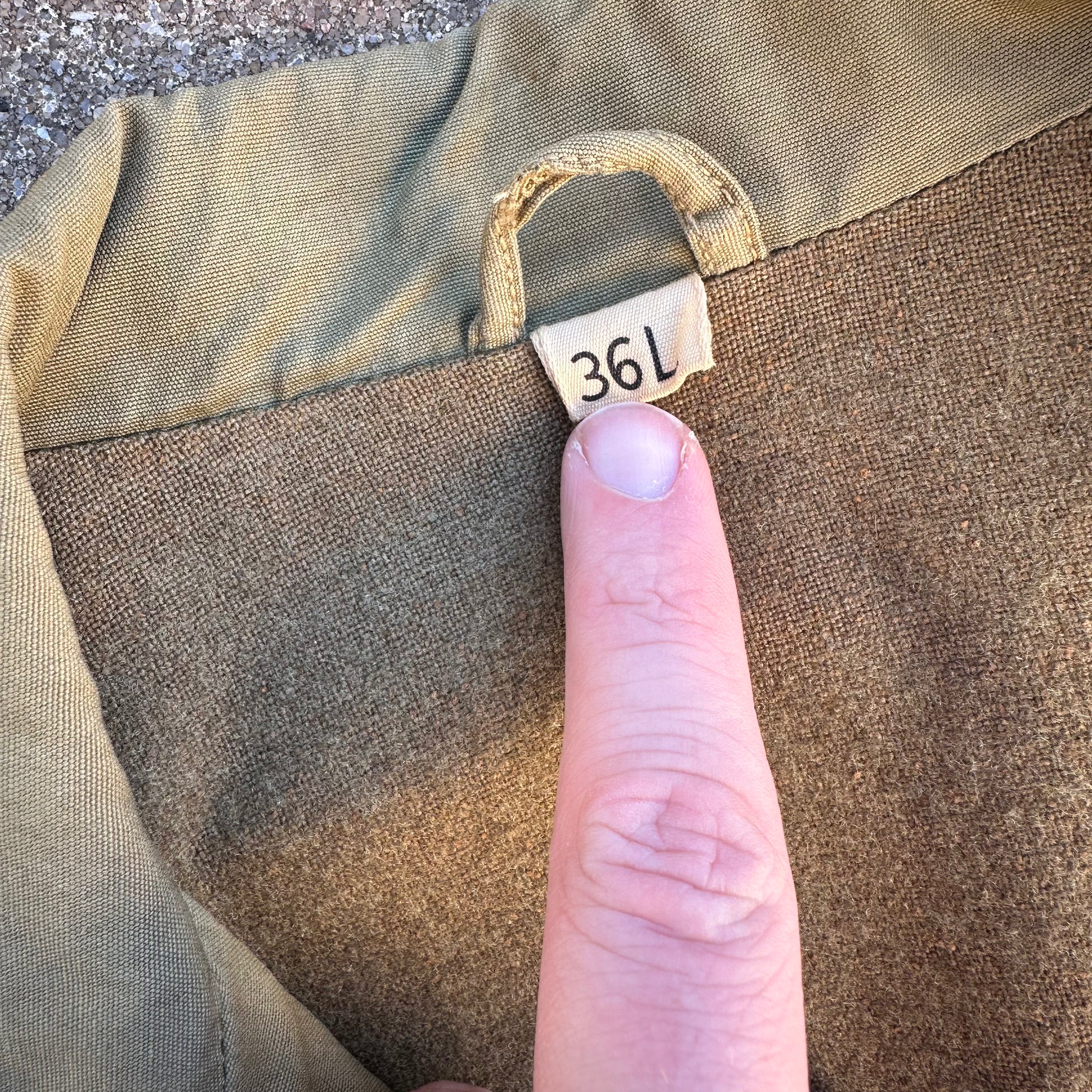 1940’s WWII Patched M-41 Field Jacket 36L