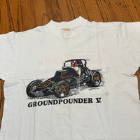 1970’s Deadstock Groundpounder Sprinter Car T-Shirt Medium
