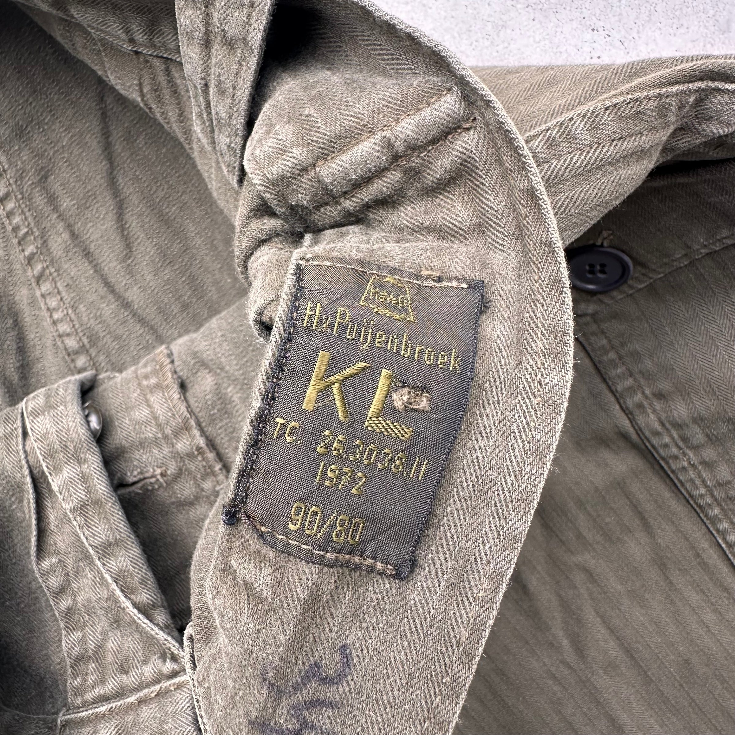 1970’s Dutch Army HBT Field Pants 32” - 34” x 30”