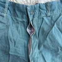 1940’s Lee Union Made Sanforized Green Chino Pants 30” Waist