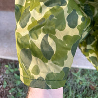 1950’s Tailor Made Coveralls from WWII Camo Parachute XL