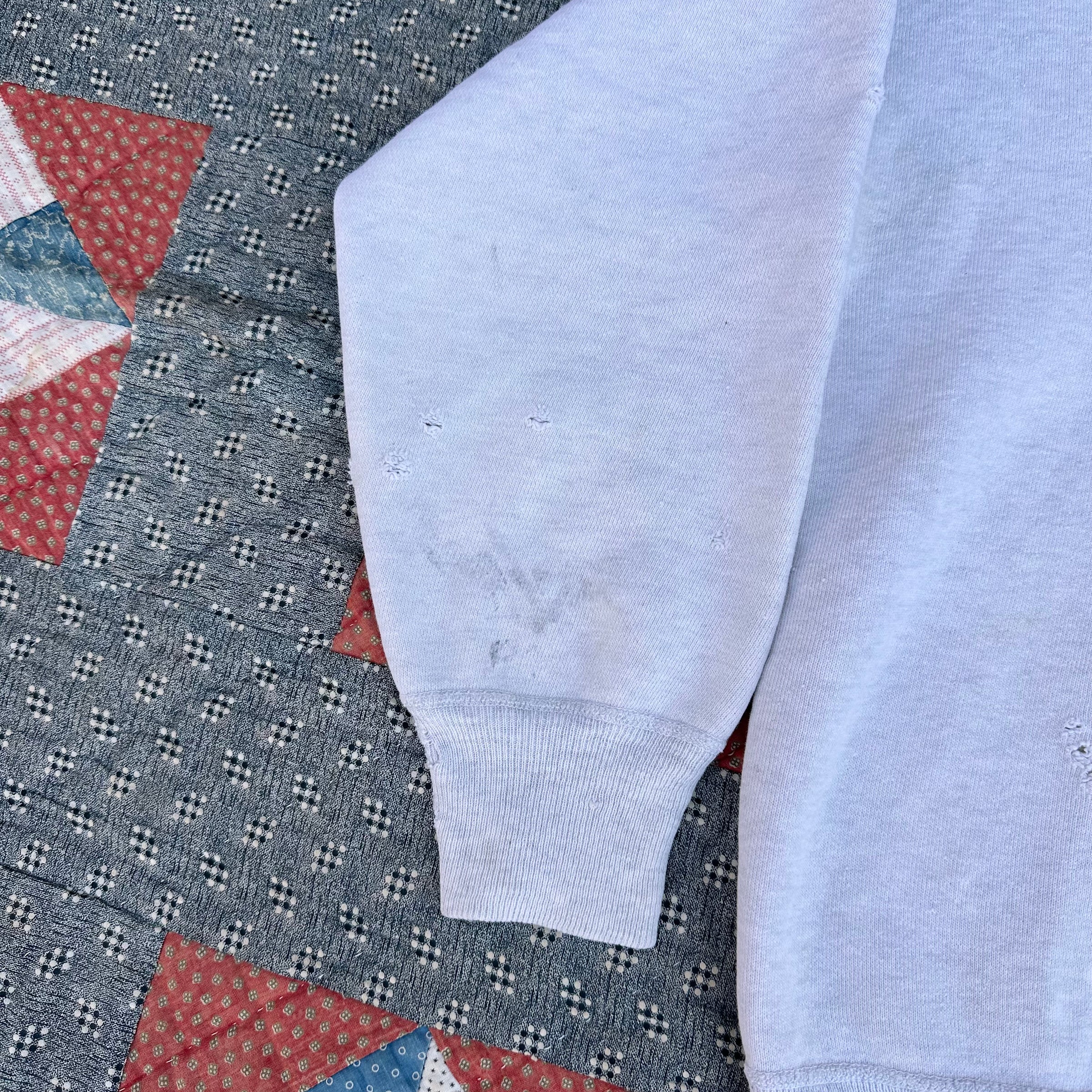 1950’s Champion Running Man Scottish Terrier Crewneck Sweatshirt 25” Chest