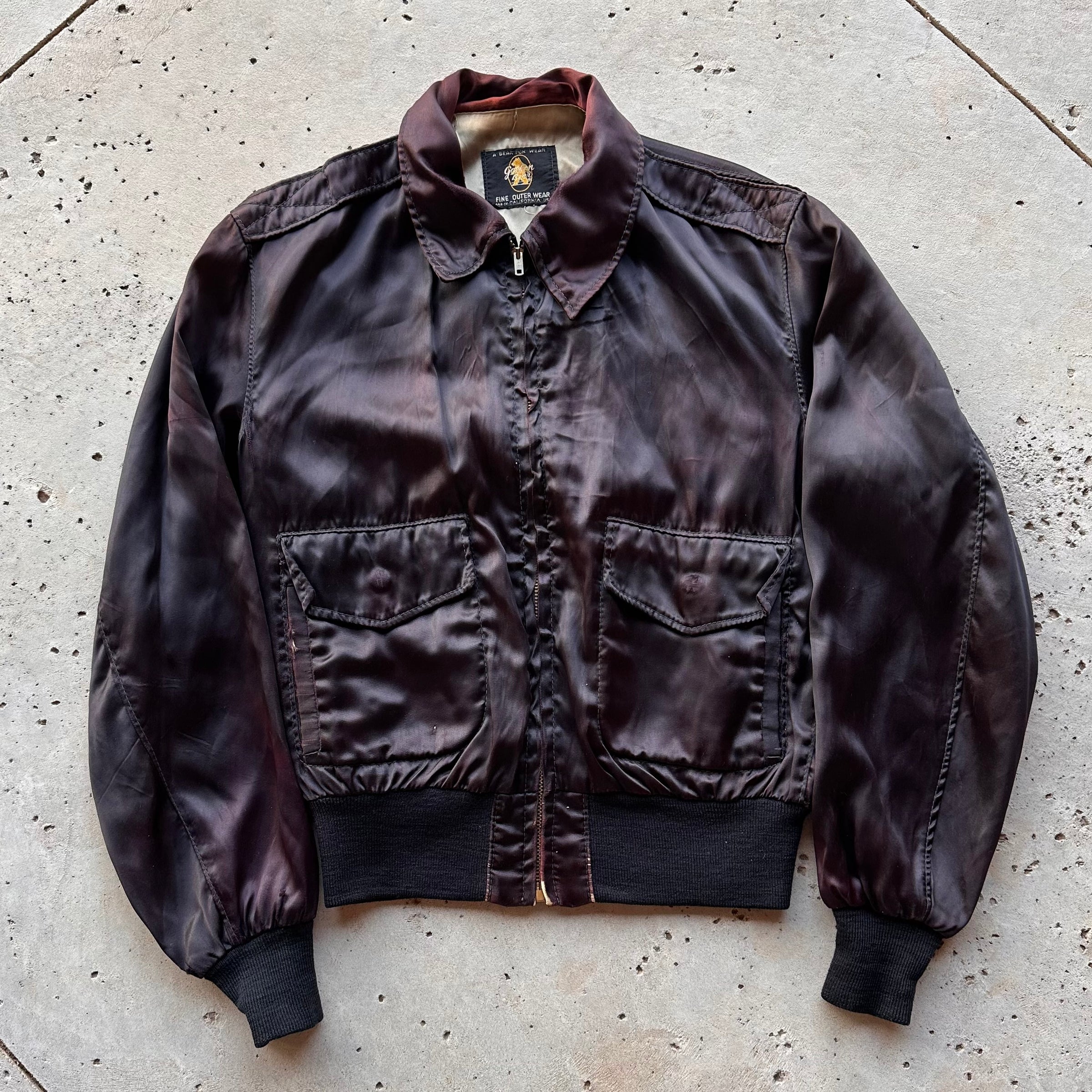 1978 Jefferson Starship Earth Tour Gabardine Jacket Large