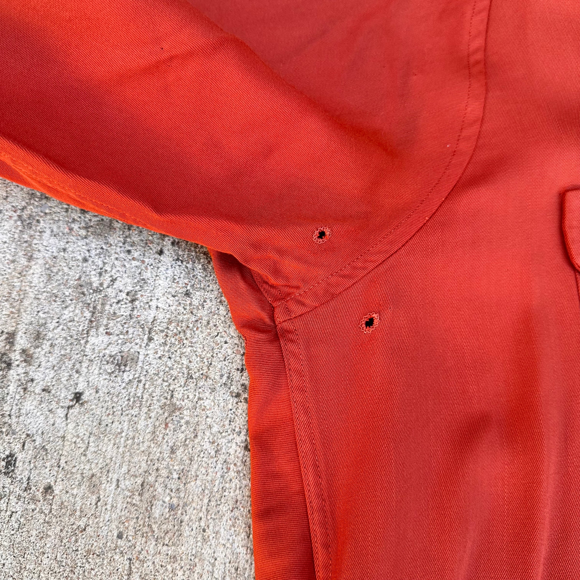 1940’s/50’s Puritan Swingster Embroidered Gabardine Shirt XL