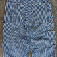 1950’s Anthony’s Buckhide Liberty Stripe Overalls 32” x 30”