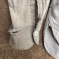 1950’s Washington Dee Cee Grey Chambray Work Shirt Medium