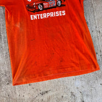 1970’s/80’s Jr. Harley Enterprises Stock Car Racing T-Shirt Medium