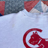 1950’s Champion Running Man Scottish Terrier Crewneck Sweatshirt 25” Chest