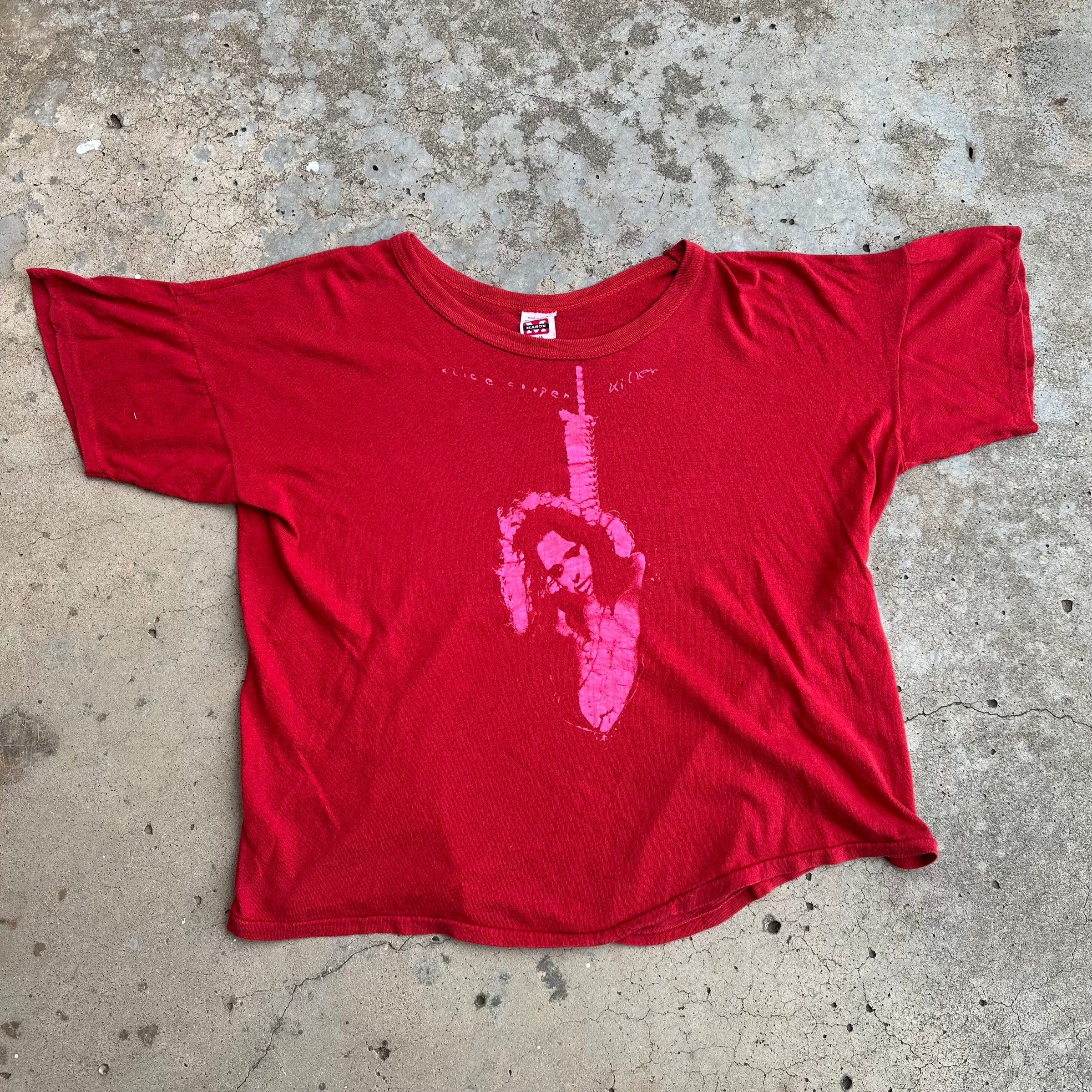 1971 Alice Cooper Killer Album Promo T-Shirt
