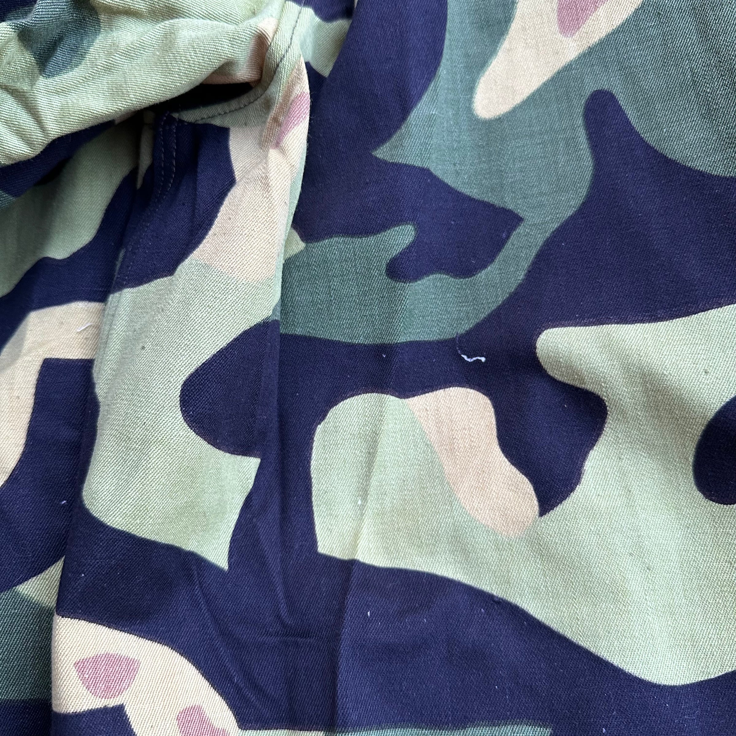 1960’s Deadstock Czech MLOK Salamander Camo Jacket Medium