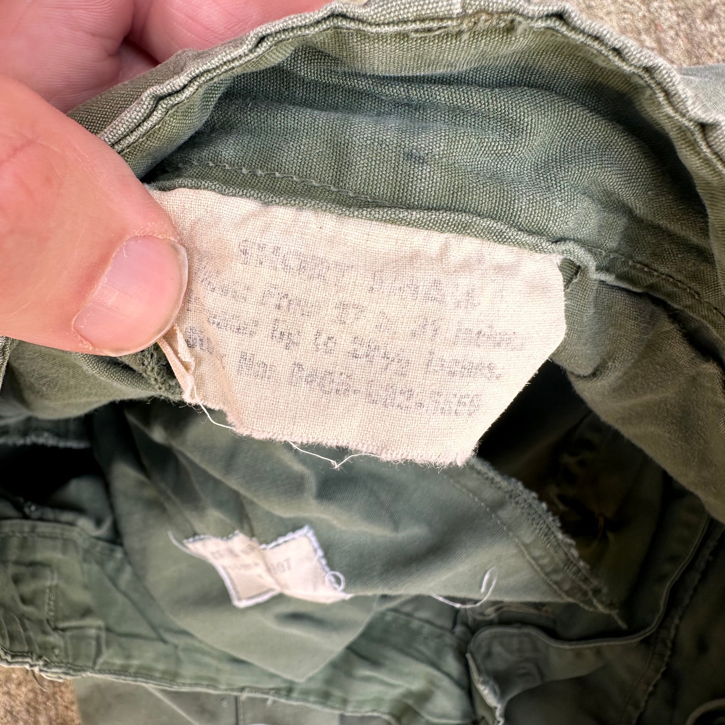 1960’s Vietnam War Poplin Jungle Pants Small Short