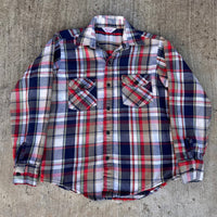 1970’s Frostproof Plaid Cotton Flannel Size Medium