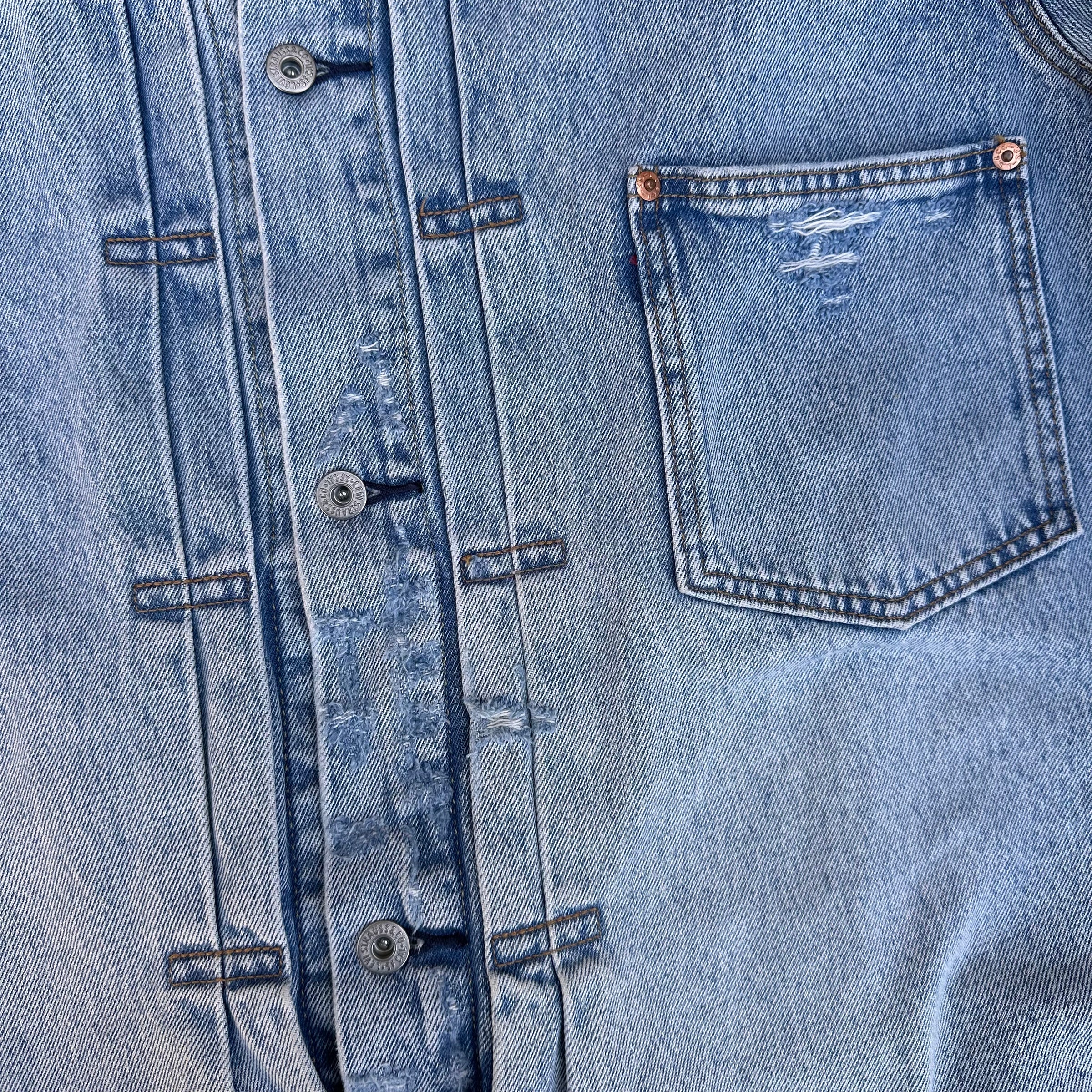 1990’s/Y2k LVC Type 1 Denim Jacket 27” Chest