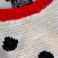 1980’s Berek Wool Dalmatian Sweater Medium