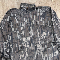 1980’s/90’s Duck Bay Trebark Camo M-65 Field Jacket Large