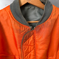 Early 1960’s Reversible MA-1 Flight Jacket 25” Chest
