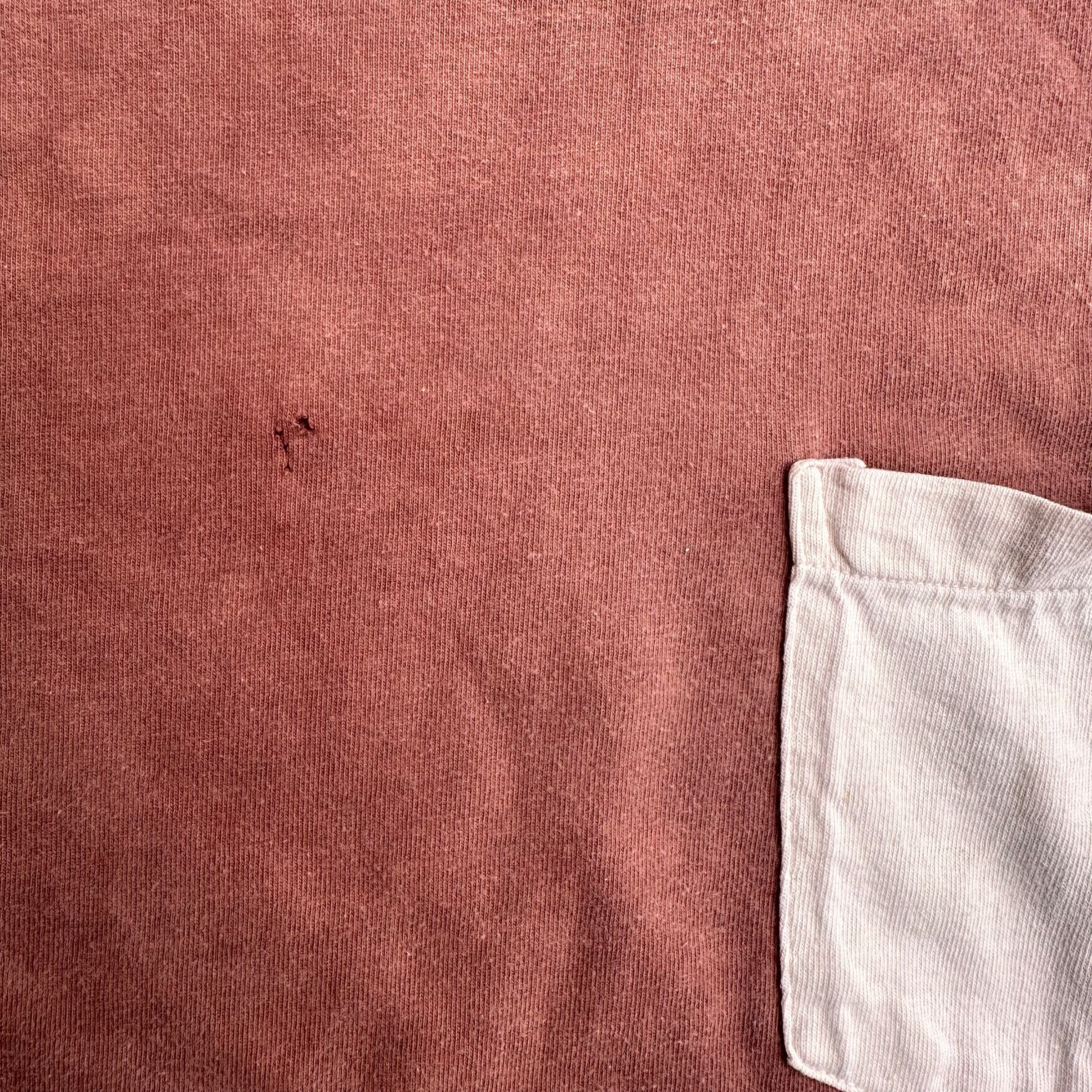 1970’s Sun-Faded Two-Tone Penney’s Pocket T-Shirt Medium