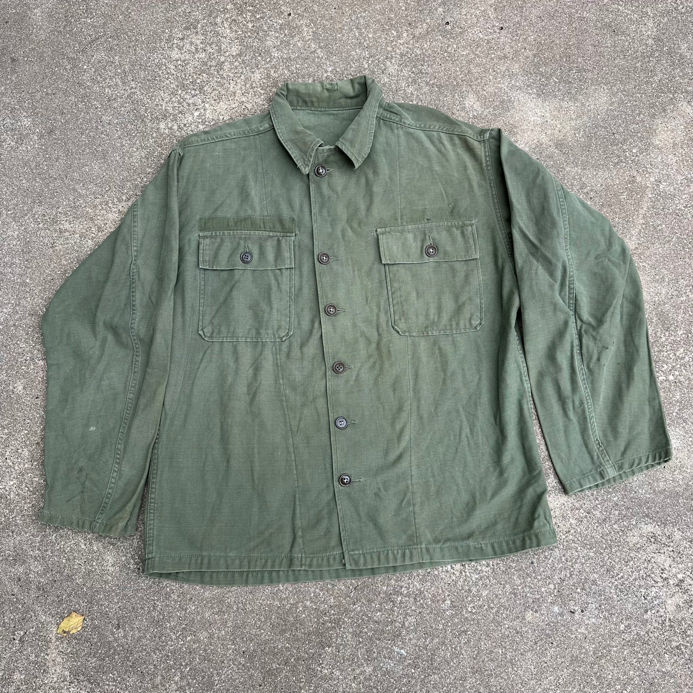 1950’s/60’s First Pattern OG-107 Fatigue Shirt 24” Chest