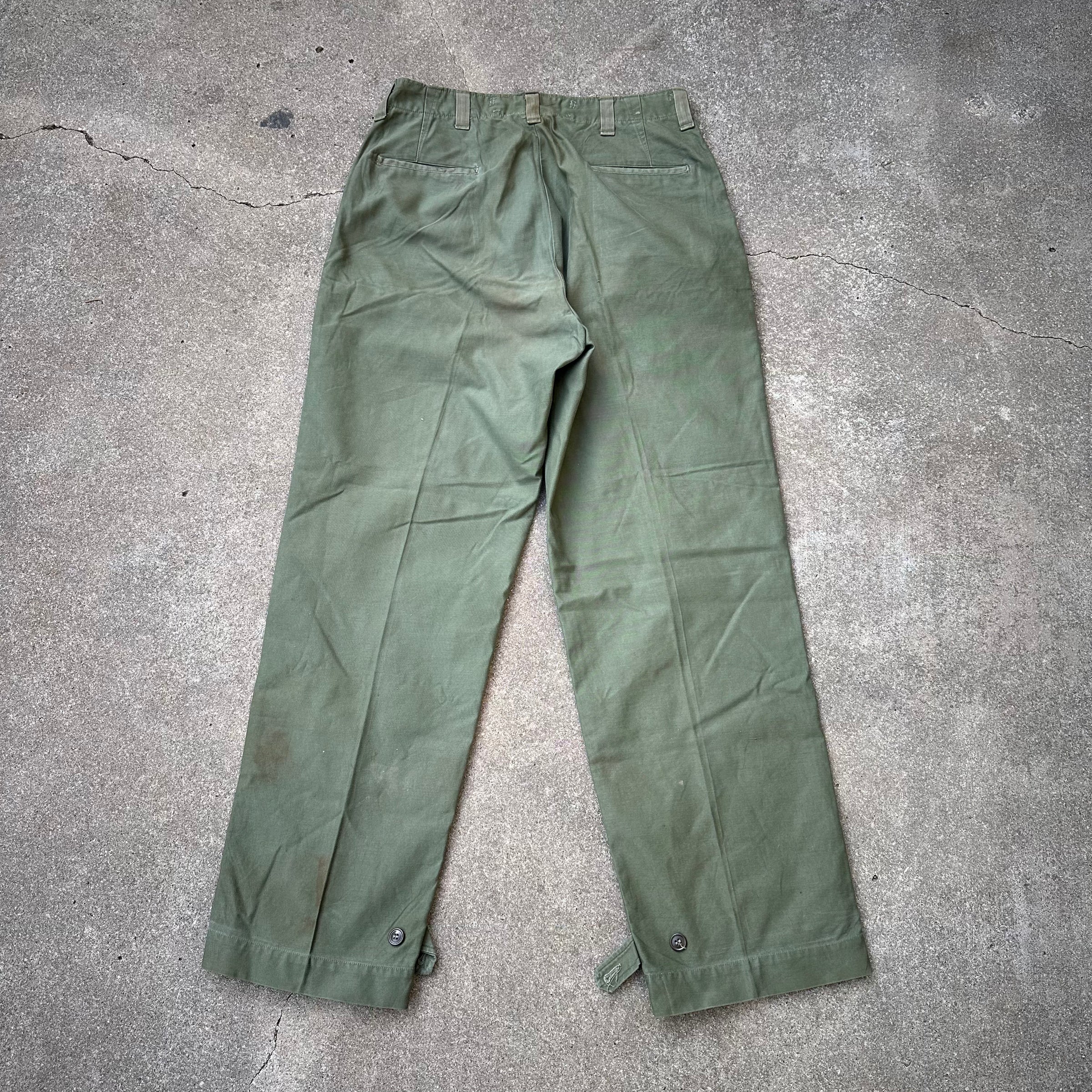 1940’s WWII M-43 Field Trousers 34” x 33.5”