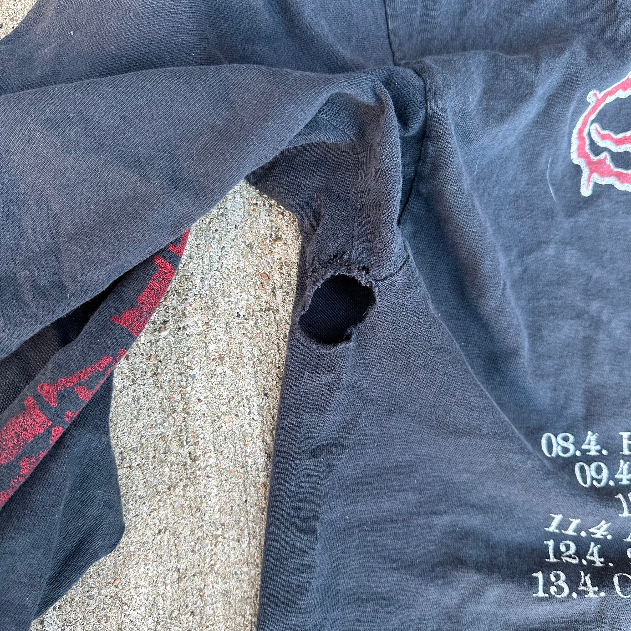 1993 Gorefest “False” Euro Tour Longsleeve T-Shirt XL