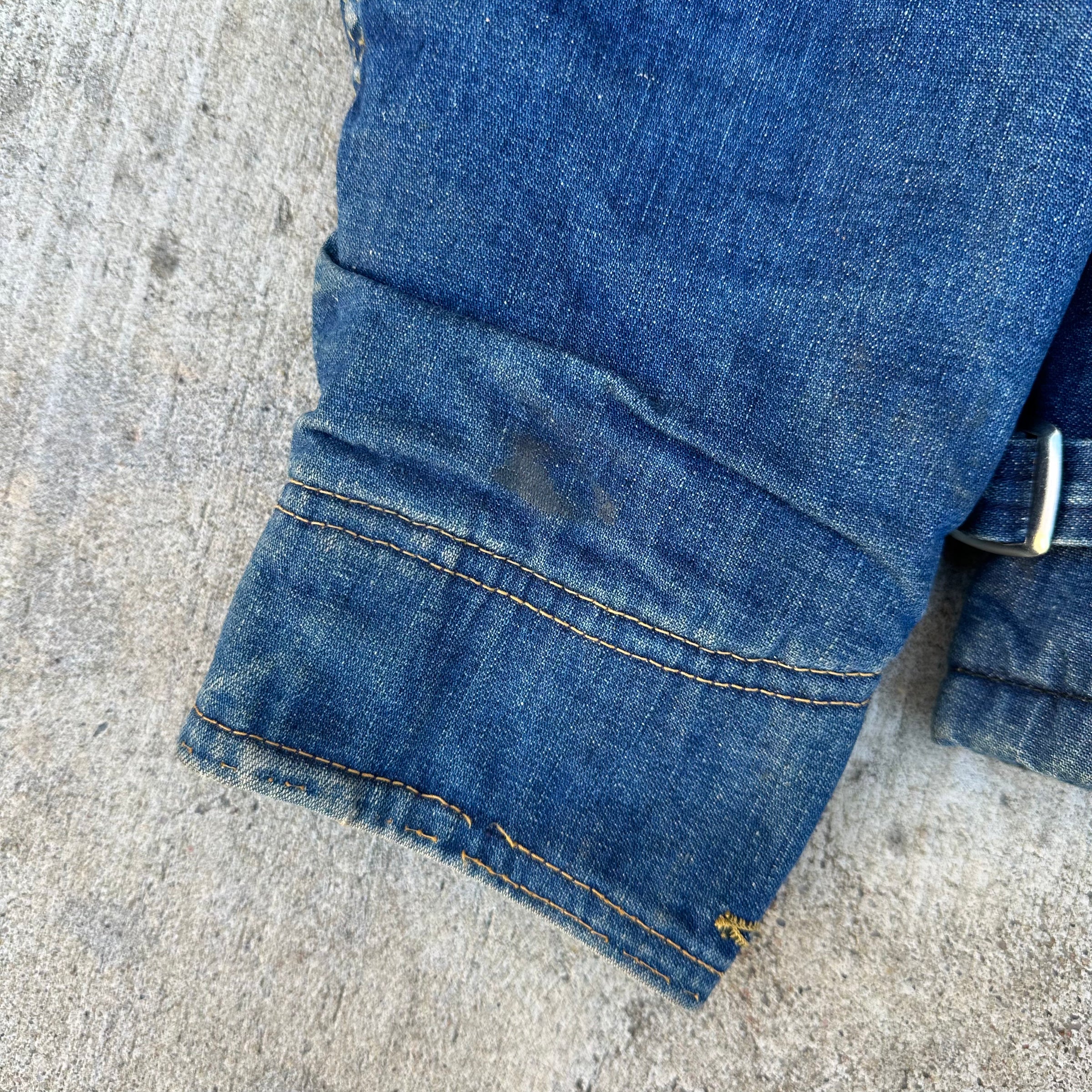 1950’s Big Smith Blanket Lined Denim Jacket Medium