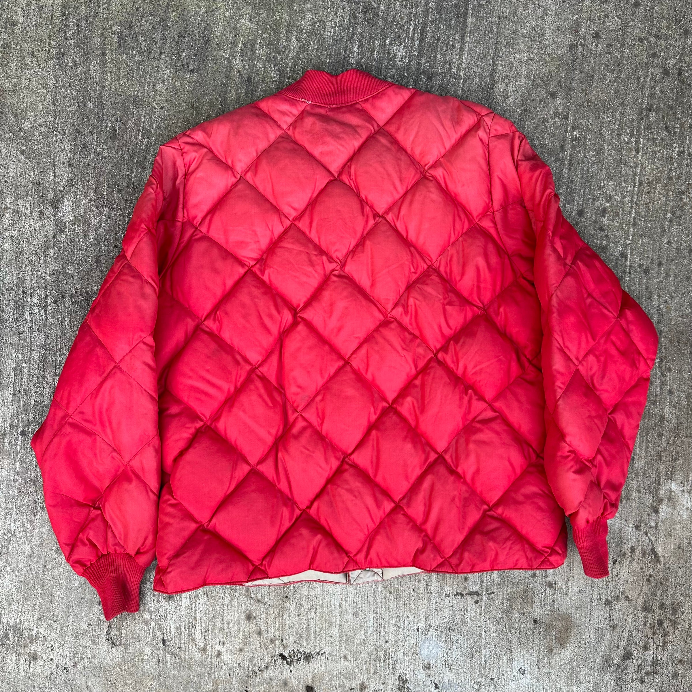1960’s Eddie Bauer Bauer Down Quilted Jacket XL