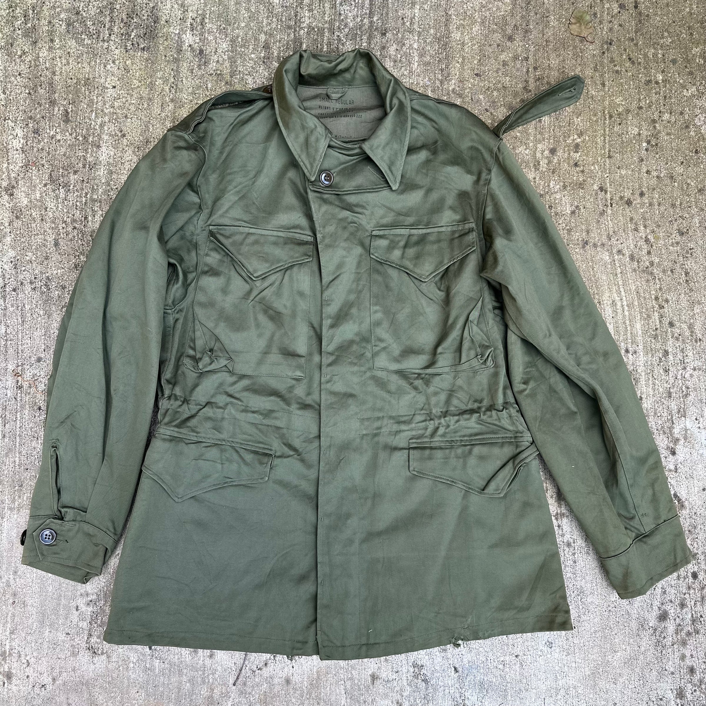 1950’s Deadstock US Military M-1950 Field Jacket Small Regular