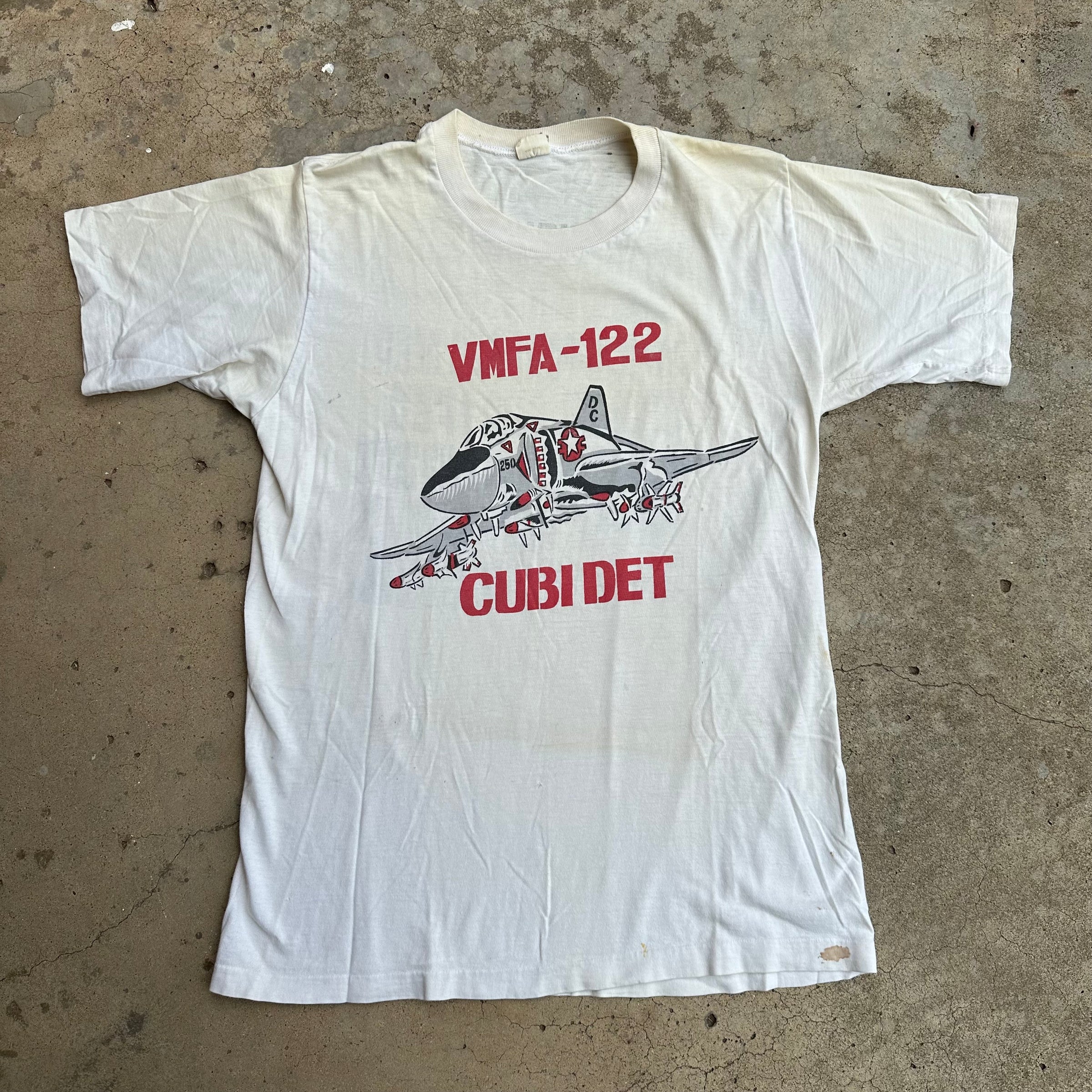 1970’s Vietnam War Marine Fighter Attack Squadron T-Shirt Medium