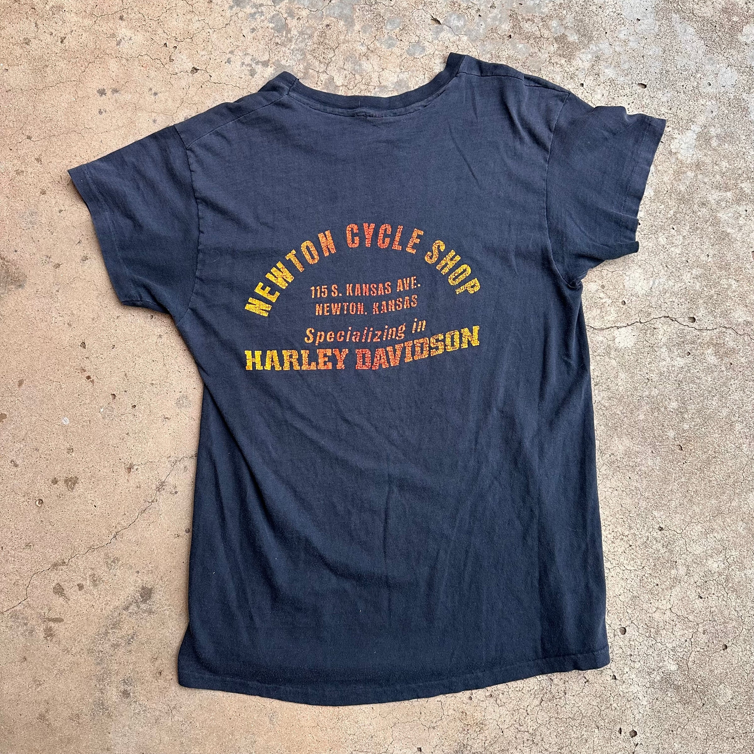 Early 70’s Harley Davidson “You Ain’t Shit!” Shop T-Shirt Small