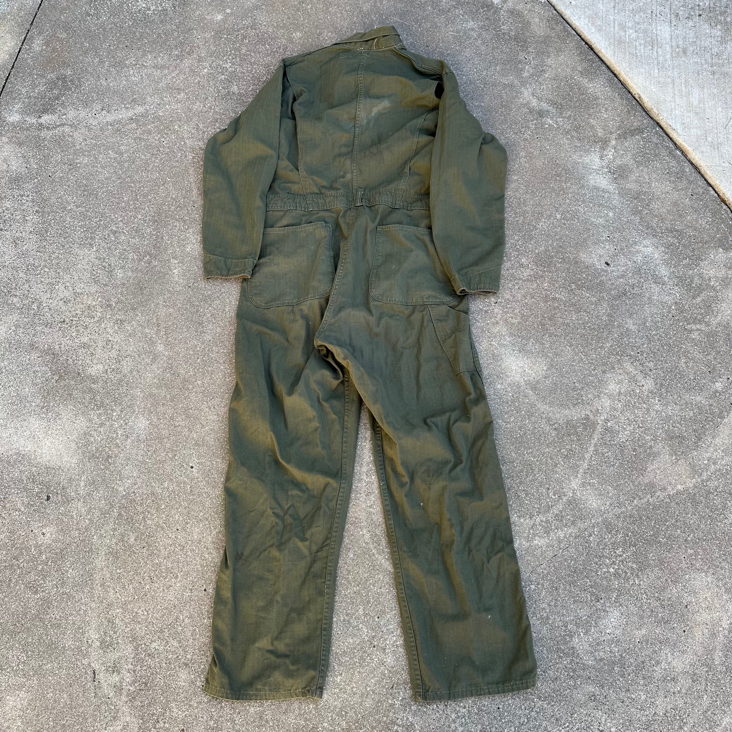 1940’s Anthony’s Buckhide HBT Coveralls 24” Chest