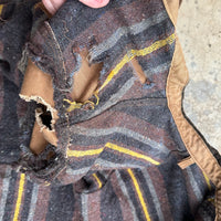 1950’s/60’s Hercules Blanket Lined Duck Canvas Chore Coat 24” Chest