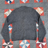 1960’s Grey Mohair Cardigan Sweater 21” Chest