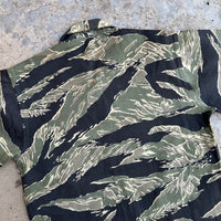 1960’s Modified Okinawa Tiger Stripe Shirt A-S