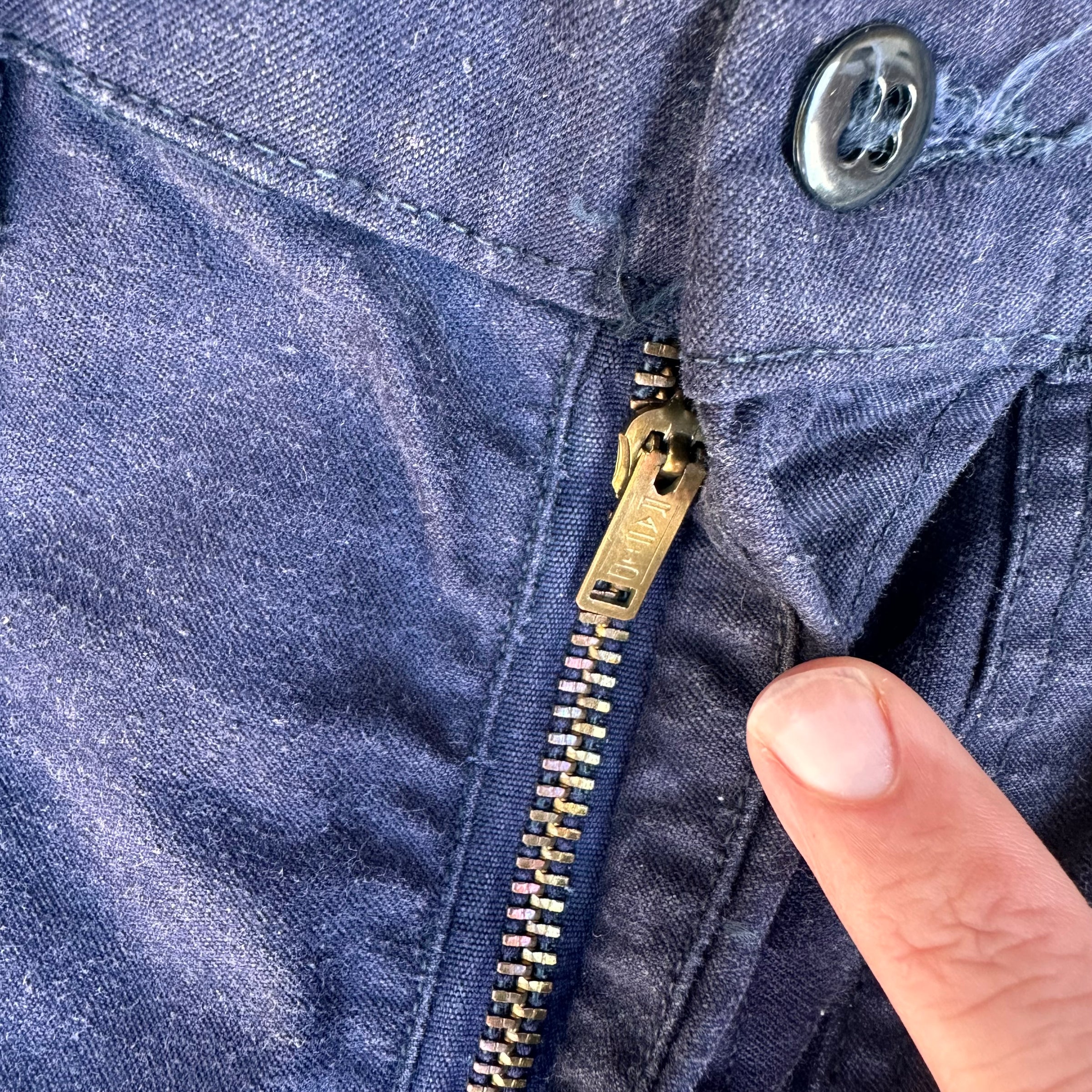 1970’s USN Dark Blue Utility Trousers 31” x 32”