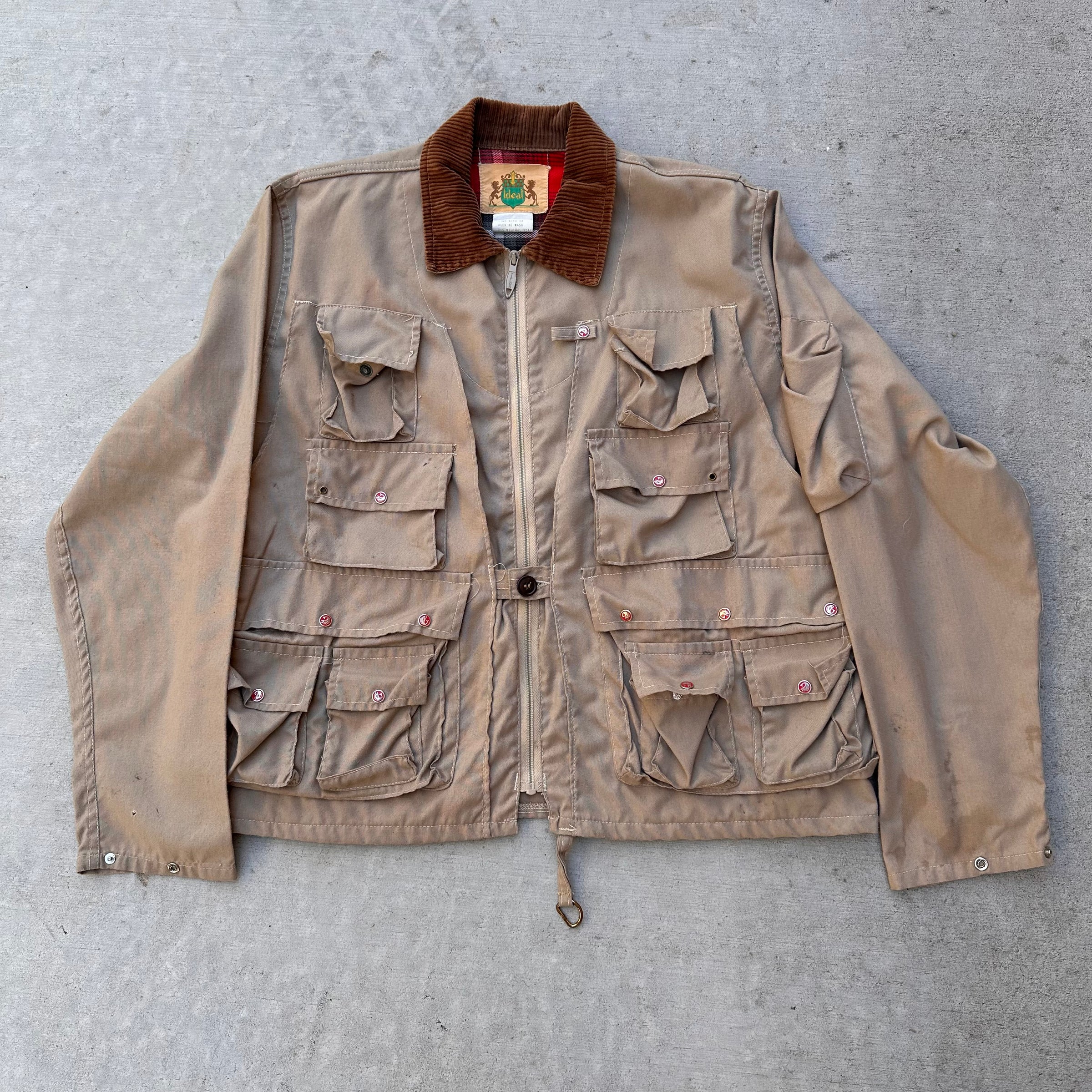 1960’s/70’s Ideal Cropped Fishing Jacket Large